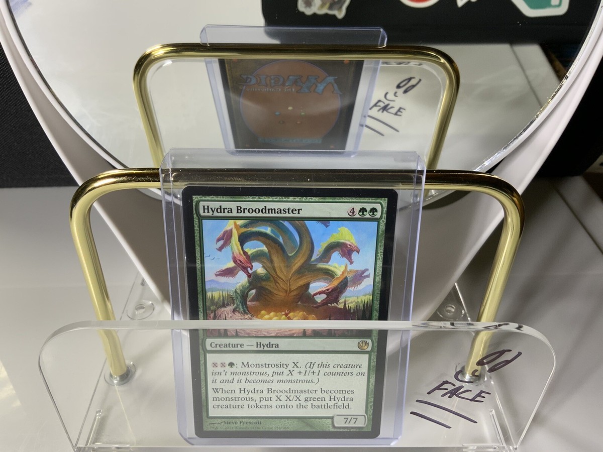 Magic The Gathering Hydra Broodmaster Hand Painted Unique Custom MTG Alter