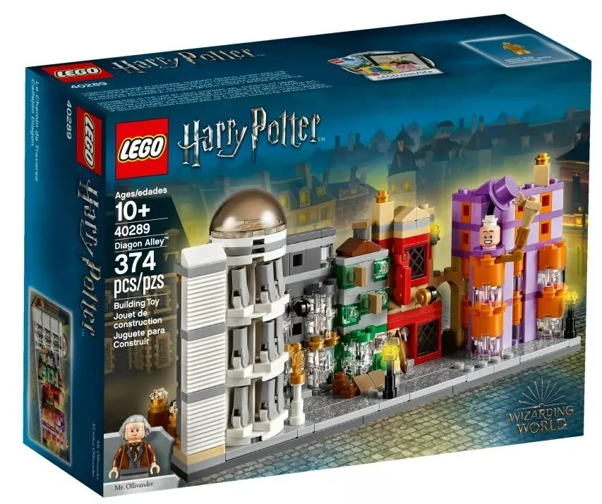 LEGO Harry Potter Diagon Alley Micro 40289 Ollivander Wand Shop City  Quidditch E 673419286855