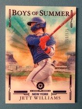 2025 Panini Boys of Summer Jett Williams #/175