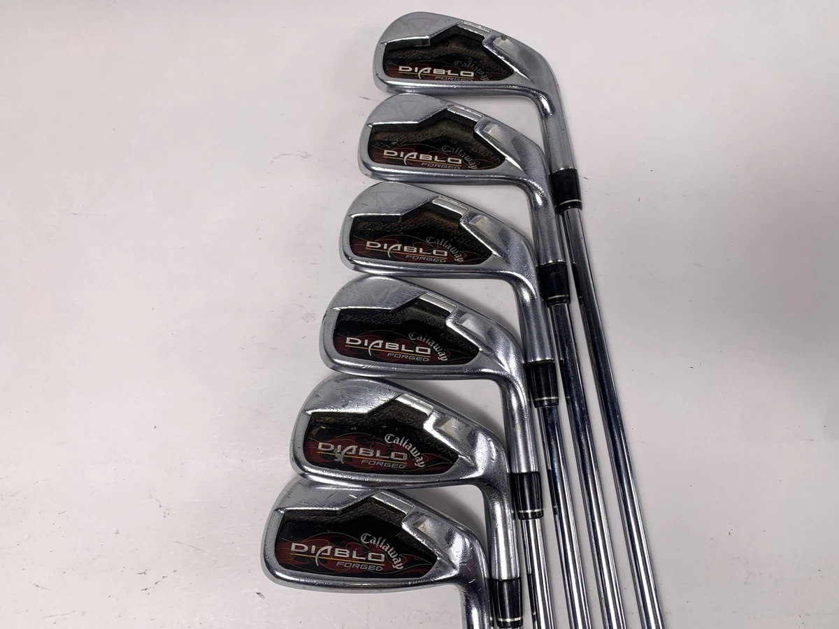 Fer Callaway Diablo Forged 6 – Graphite Senior Flex Droitier, Occasion