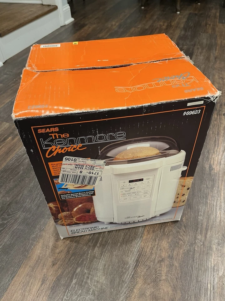 SEARS The Kenmore Choice 69623 电子面包机 日本制造(已测试) — 第 3/4 张图片