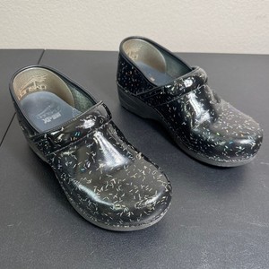 Dansko Black Glitter Clogs | eBay
