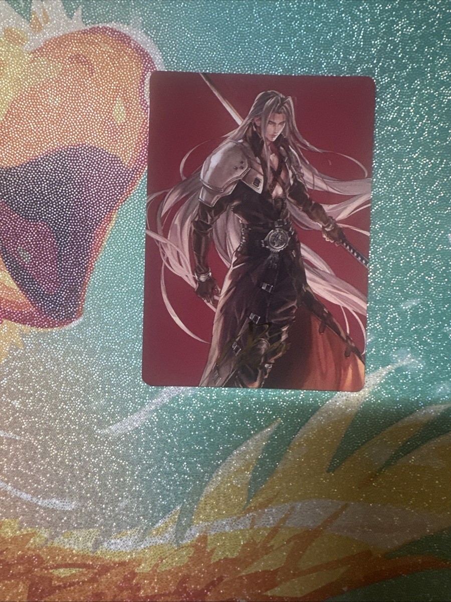 Sephiroth, Fabled SOLDIER Gold-Stamped Signature 44/53 Final