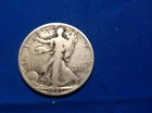 1943-S Walking Liberty Half Dollar (yellow/lt purple)