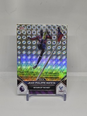 Jean-Philippe Mateta 1/1 Foilfractor Crystal Palace France Topps Now 2025-26 1/1