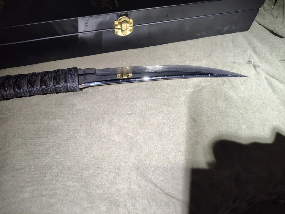 CRKT SHINBU Divine Valor Tanto Fixed Blade Knife W/ Sheath - Image 4 of 4