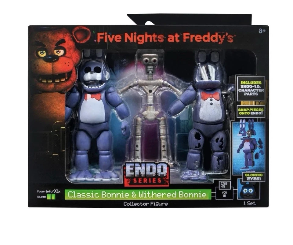 Serie ENDO-1 Clásica y Marchita Bonnie & Freddy Jazwares Five Nights Freddy’s Foto 3 de 4