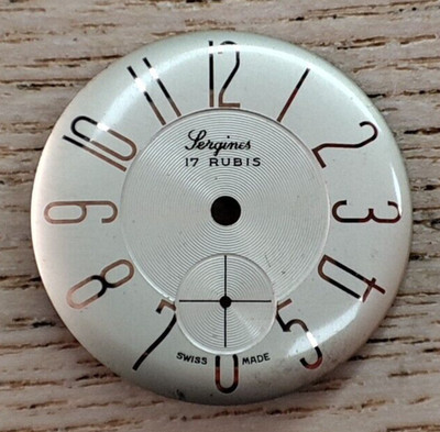 Sergines Uhrenzifferblatt 17 Rubine 21,3 mm x 10 Zifferblätter zum Kauf