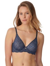 32B Triumph Amourette Charm Bra Underwired Stretch Lace Womens Lingerie 10199586