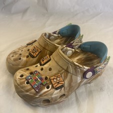 Size 3 Crocs Limited Edition Cinnamon Toast Crunch Clogs 207925-J3 Junior C11
