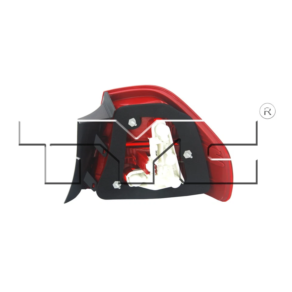 Conjunto de luces traseras exteriores izquierda para BMW 335i 2007-2008 sedán TYC Foto 2 de 2