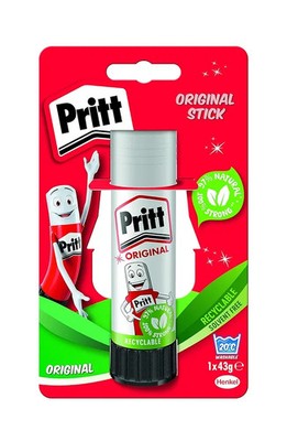 Pritt Klebestift, sicherer & kinderfreundlicher Bastelkleber für Bastelaktivitäten,