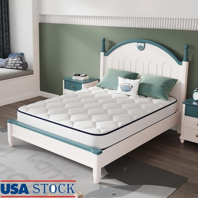 #ad Medium Plush Twin Mattress Breathable Pressure Relief Foam Coils Safe Sleep New $157.82