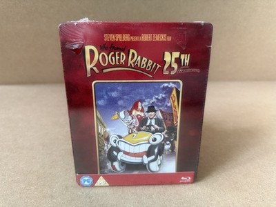 Who framed Roger Rabbit 1988 Blu-ray Steelbook Prägung Zavvi 25th Anniversary
