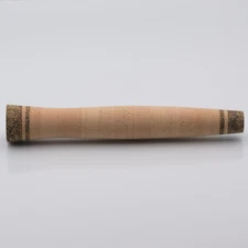 Cork Fly Rod Grip - Half Wells - 7" - .790" (20mm) Recess - .350" ID  - Style 4