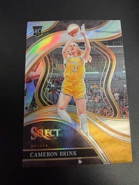 2024 PANINI SELECT WNBA SILVER #228 CAMERON BRINK ROOKIE RC