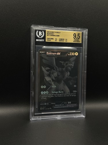 Zekrom ex graded BGS 9.5 for sale on eBay