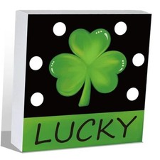 St Patricks Day Table Decor St Patricks Day Decorations Indoor Shamrock Lucky