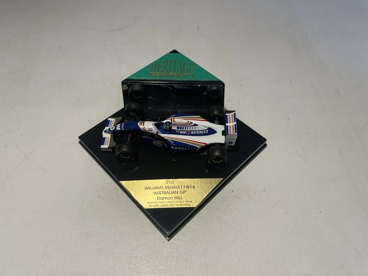1994.- Gerard Berger. Ferrari 412 T2. - La historia de la Formula 1 a