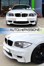 Paraurti anteriore 1M BMW Serie 1 E81 E82 E87 E88 Senza Fori Sensori