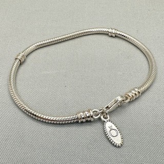 Bracciale Pandora Momenti Autentici 7 5" Aragosta Charm/Perla Argento 925 590700 19