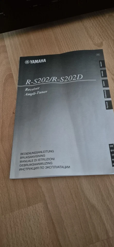 Yamaha R-S202D Stereo Receiver Natural Sound mit Bluetooth & DAB/DAB+ Ohne FB - Bild 4 von 4