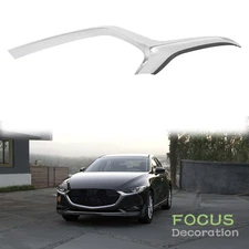 Front Grille Chrome MA1213106 Trim Molding Fit For Mazda 3 2019-2023  Plastic