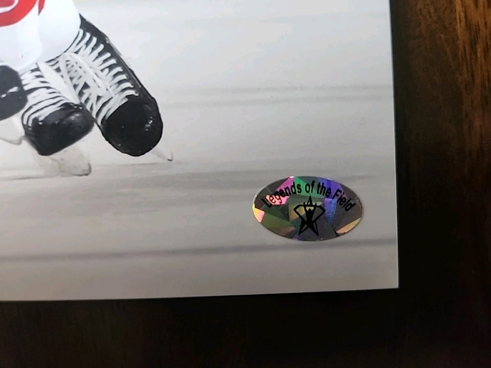 Foto firmada por Marian Hossa HOF 8 X 10 automática con certificado de autenticidad Blackhawks 3 veces campeón de la Copa Foto 4 de 4