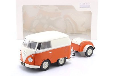 Volkswagen VW Kool Kombi 2023 weiß / orange 1:18 Solido