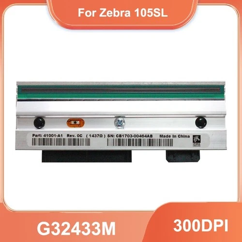 New Print Head For Zebra 105SL Label Printer 300dpi G32433M