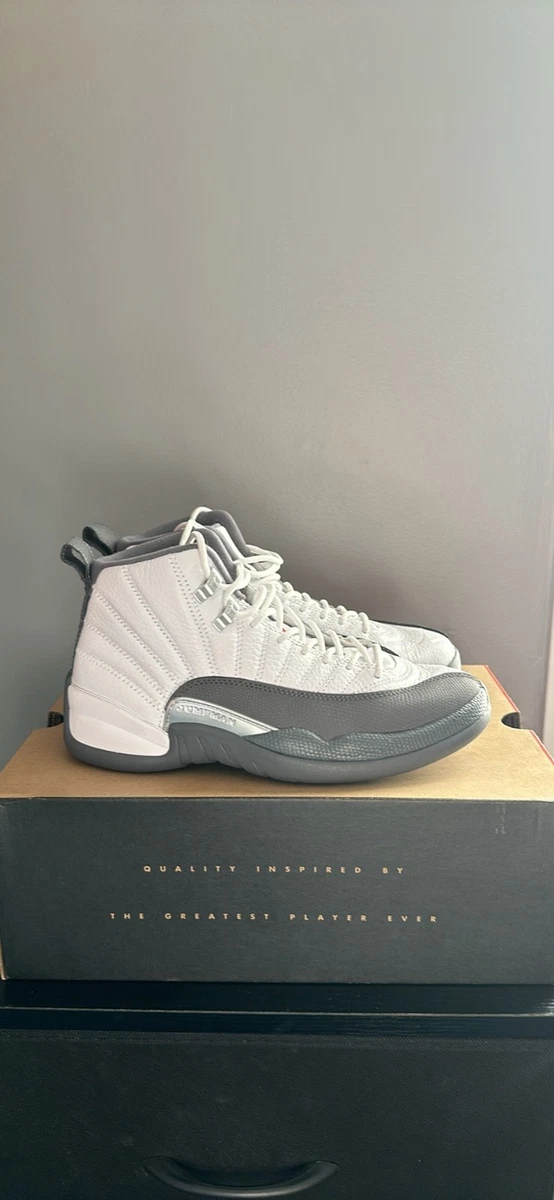 Jordan 12 Retro White Grey 2019 for Sale | Authenticity Guaranteed