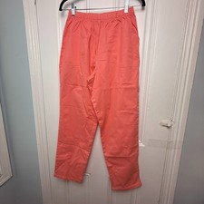 QVC Denim  Co. Active Petite Duo Stretch Crop Leg Pant Womens Medium Coral NWOT