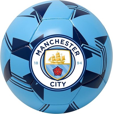 Icon Sports Manchester City FC Soccer Ball Size 4 Licensed Official Fan Gear NEW