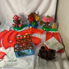 Winnie the Pooh 100 Acre Woods Train Playset Sears Exclusive Disney No Figs