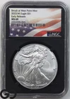 2022 American Eagle Silver Dollar, 1oz Fine Silver, ANACS MS-69 ** Early Release