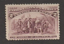 1893 US 231 COLUMBUS MNH