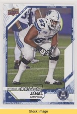 2019 Upper Deck CFL Blue Jamal Campbell #172 READ fn5