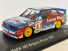 MINICHAMPS BMW M3 E30 Belgian Procar 1993 #6 1/43 Race Model Pre-Owned 14+