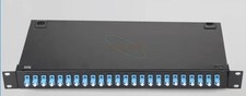 24 core LC with adapter pigtail 24 Ports Patch Panel Fiber Optic Terminal Box