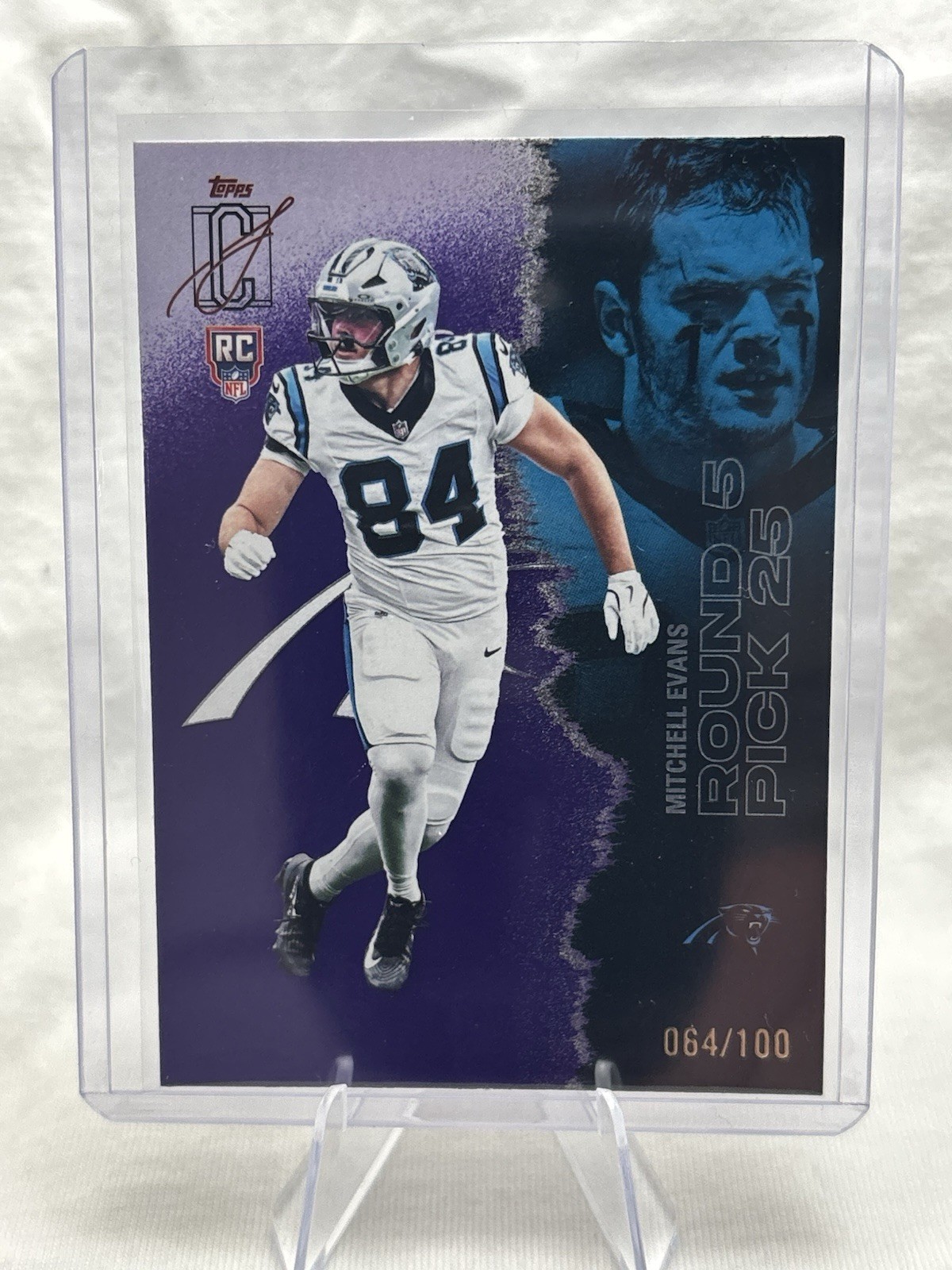 2026 Topps Signature Class - Mitchell Evans Purple /100 (RC)