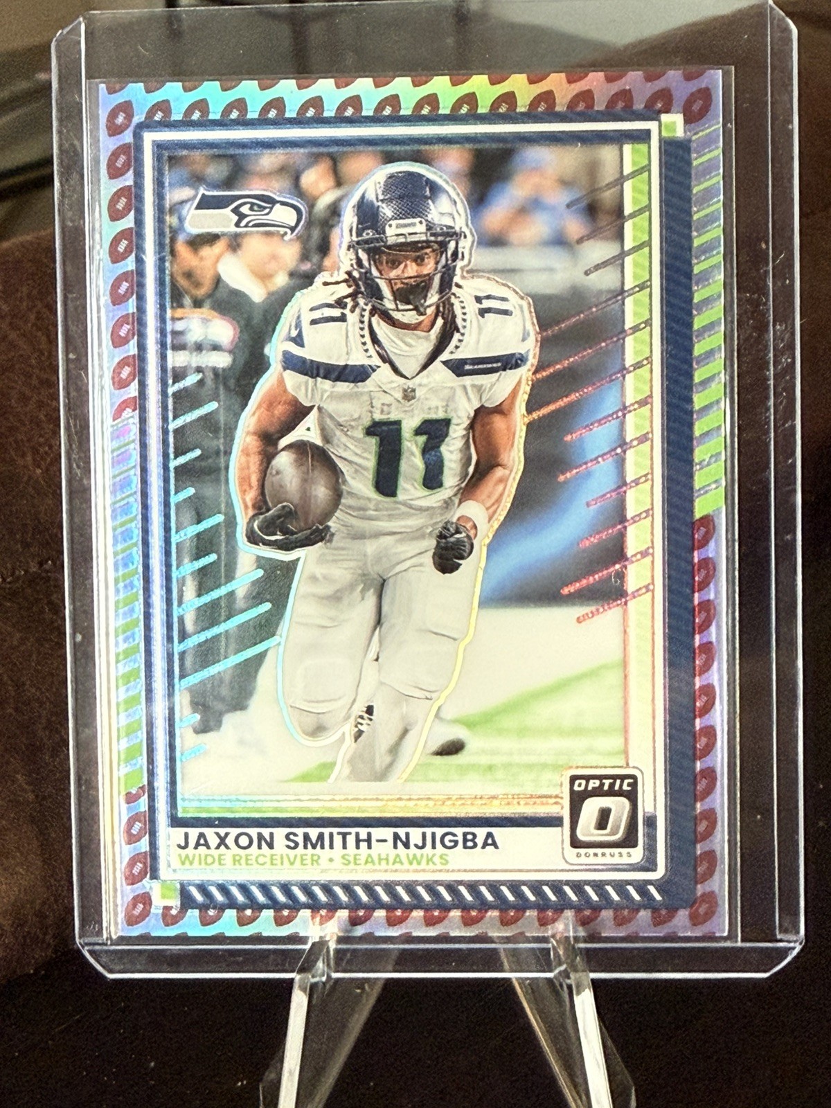 2024 Jaxon Smith-Njigba  /16 Panini Donruss Optic Prizm Football Border SSP🔥🔥
