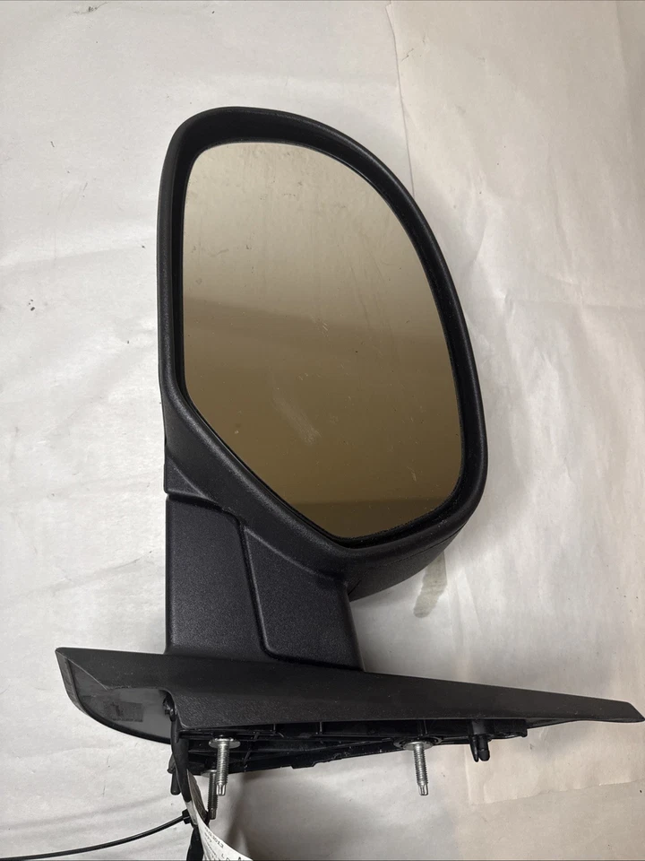07-12-14 Tahoe Sierra Silverado POWER HEAT  Mirror Left DRIVER Black. 0417 L - Image 2 of 4