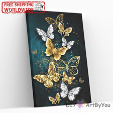 Paint By Numbers Canvas Art Draw Artist Painting Oil Kit Home Decor Animal Kids