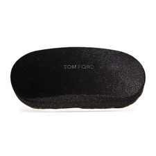 TOM FORD Velvet Hard Black Clamshell Glasses Case-Case ONLY