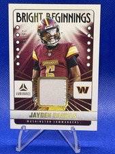 JAYDEN DANIELS 2025 Luminance Football Bright Beginnings Patch /50(o-6)