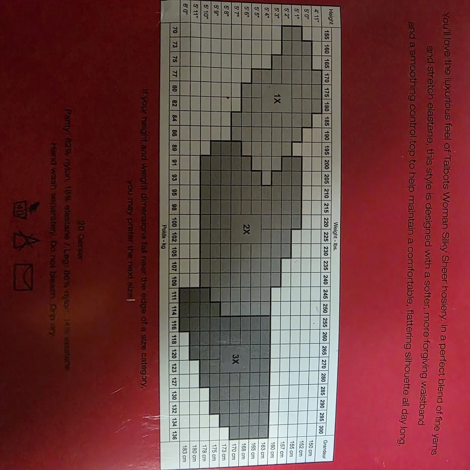 Pantimedias Talbots Mujer Talla 2X NEGRAS Sedosas Soporte Control Top Sandalia Nuevas Foto 3 de 4