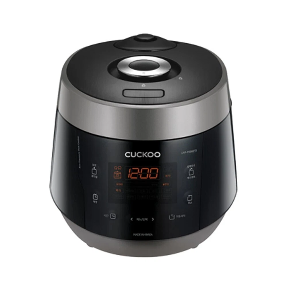 CUCKOO CRP‑P0660FD IH Pressure Rice Cooker 6 Cup Auto Steam Cleaning 220V