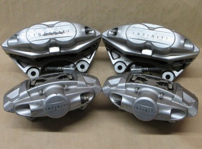 USED 2008-2013 OEM INFINITI G37, Q60, Q70 AKEBONO FRONT & REAR BRAKE CALIPER SET