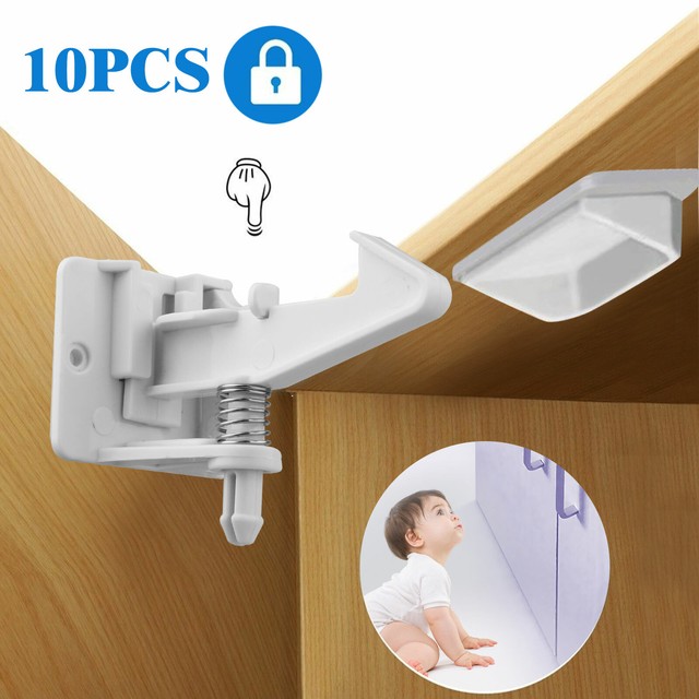 cupboard door child safety catch