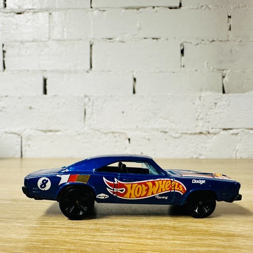 69 Dodge Charger Blue HW Team Race Racing 6/10 Red White Gold - Picture 10 of 15